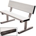 Sport Supply Group 21 ft. Surface-Mount Bench with Back BEPH21